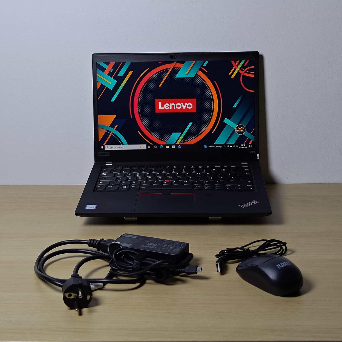 Lenovo Thinkpad T490 Kelengkapan dan Bonus Butik Laptop